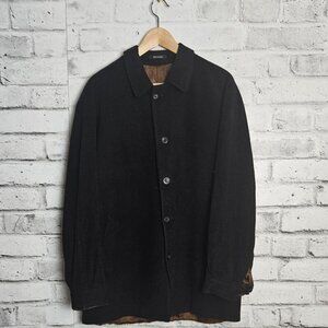 Empire men's black wool button-up sport coat